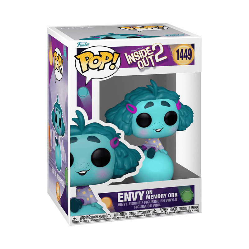 Funko POP! Disney: Inside Out - Envy Vinyl Figure 1449 - Leo's Treasure Box
