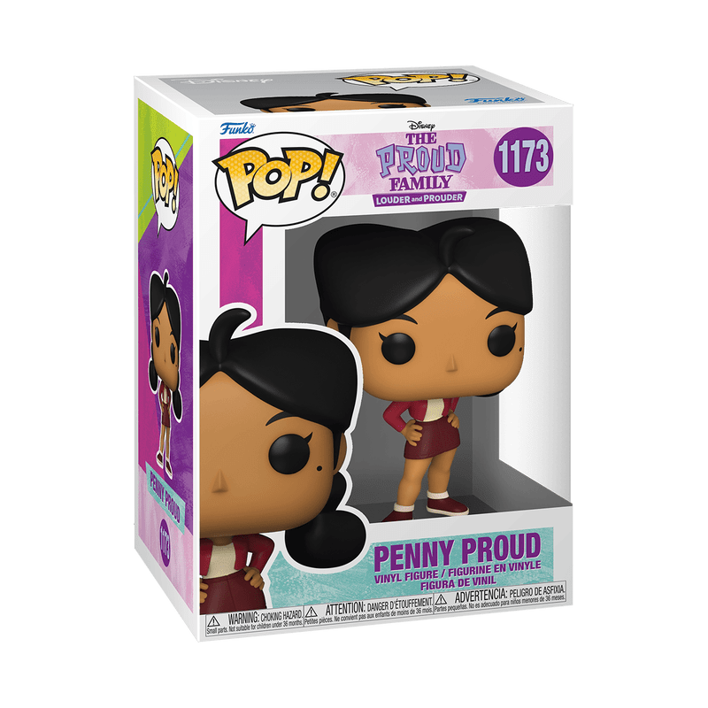 Funko POP! Disney: Proud Family - Penny Vinyl Figure 1173 - Leo's Treasure Box