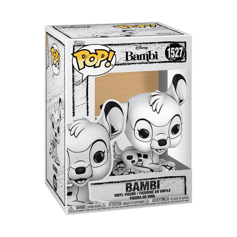 Funko POP! Disney: Sketched - Bambi Vinyl Figure 1527 - Leo's Treasure Box