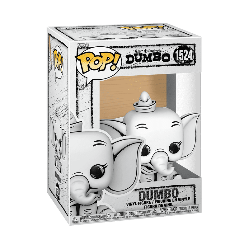 Funko POP! Disney: Sketched - Dumbo Vinyl Figure 1524 - Leo's Treasure Box