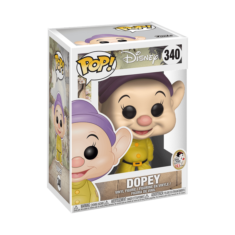 Funko POP! Disney: Snow White - Dopey Vinyl Figure 340 - Leo's Treasure Box
