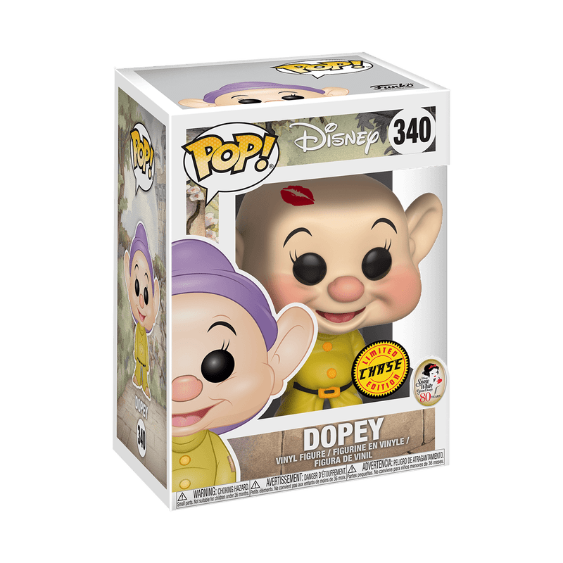 Funko POP! Disney: Snow White - Dopey Vinyl Figure 340 - Leo's Treasure Box