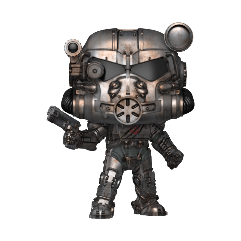 Funko POP! Fallout Maximus CHASE Vinyl Figure #1765 in collector window display box.