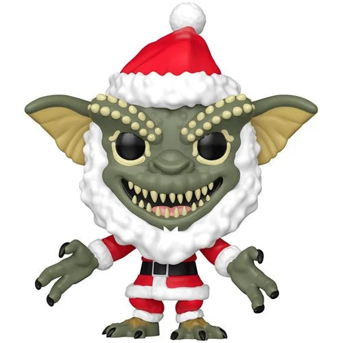 Funko Pop! vinyl figure of Gromit dressed as Santa Claus, featuring his signature green skin, large eyes, and white beard, wearing a red and white Santa hat and suit.