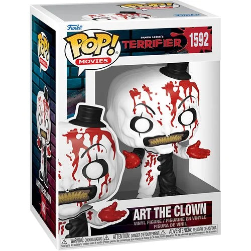 Funko Pop! Movies Terrifier Art The Clown vinyl figure in packaging