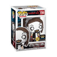 Funko Pop! vinyl figure packaging for 'Terrifier' with 'Little Pale Girl' 