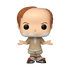 Funko Pop! vinyl figure of a character with brown hair and a white outfit 