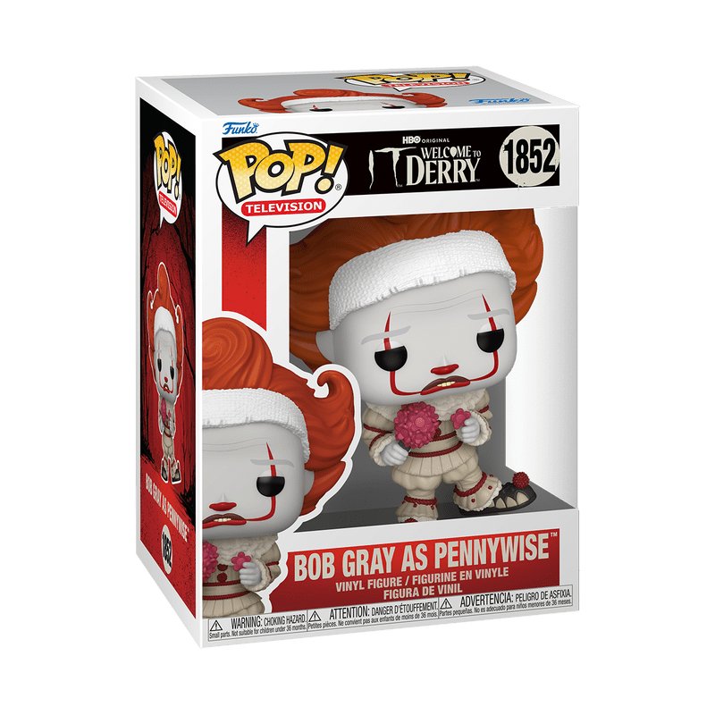 Funko POP! IT: Welcome to Derry Bob Gray as Pennywise Vinyl Figure #1852