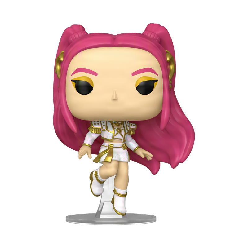 Funko POP! KPop Demon Hunters Mira Vinyl Figure #2431 wearing her signature performance outfit in the official collector window box.