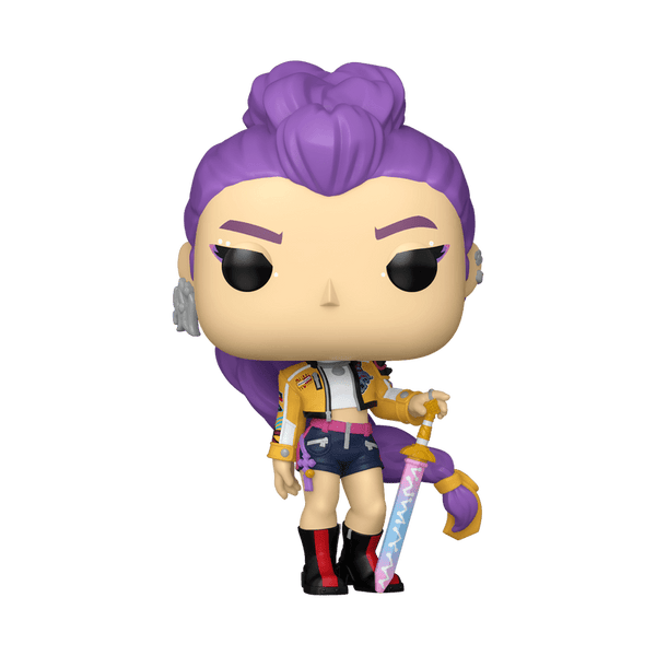 Funko POP KPop Demon Hunters Rumi vinyl figure with stylized design from the Demon Hunters series