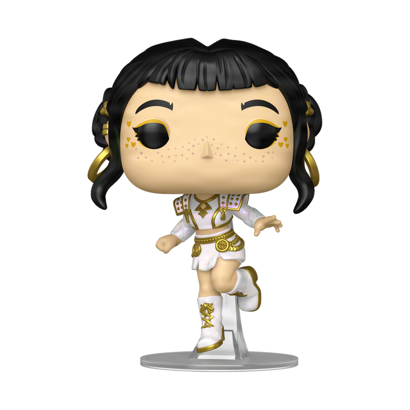 Funko POP! KPop Demon Hunters Zoey Vinyl Figure #2429 in collector window display box.