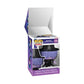 Funko Pop! Television K-POP: mystery vinyl figure in its original open packaging, featuring a purple-haired character in a black top hat against a white background.