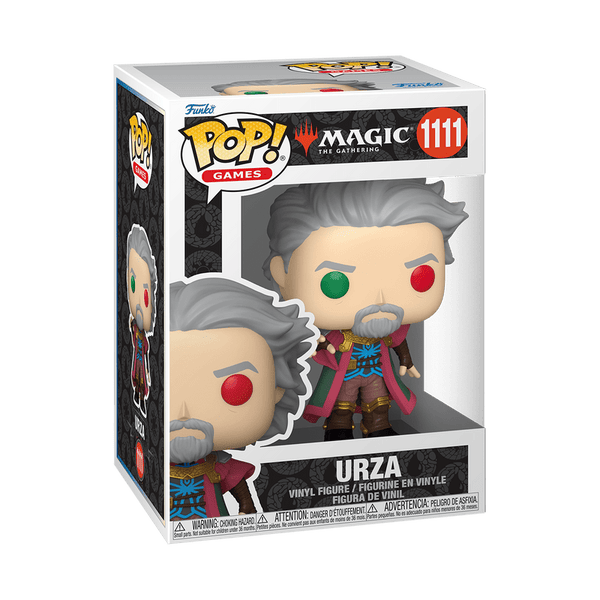 Funko Pop! vinyl figure packaging for Urza from Magic: The Gathering