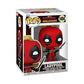 Funko Pop! vinyl figure packaging with Deadpool and Ladypool design