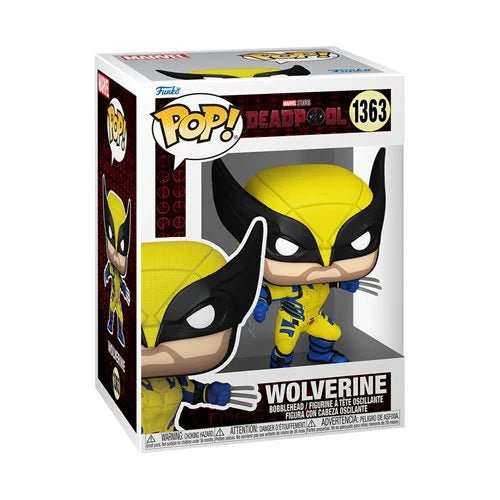 Funko Pop! Wolverine figure packaging on a white background