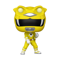 Yellow Power Ranger figurine