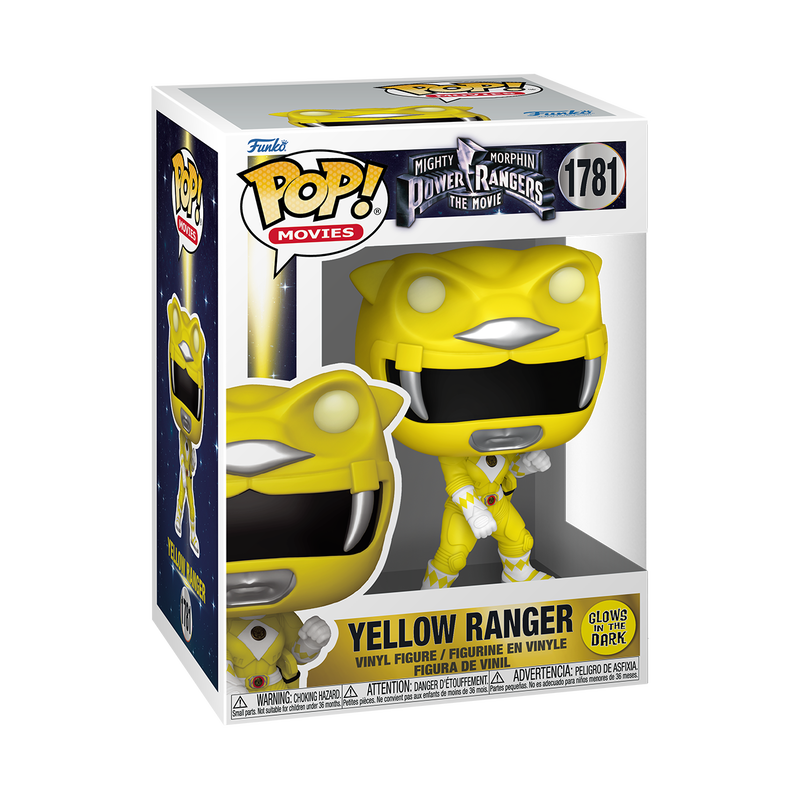 Yellow Ranger Funko Pop! vinyl figure in packaging