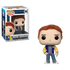 Funko Pop! Television Archie Andrews figure number 586 from Riverdale, shown next to its original window box packaging on a solid white background.