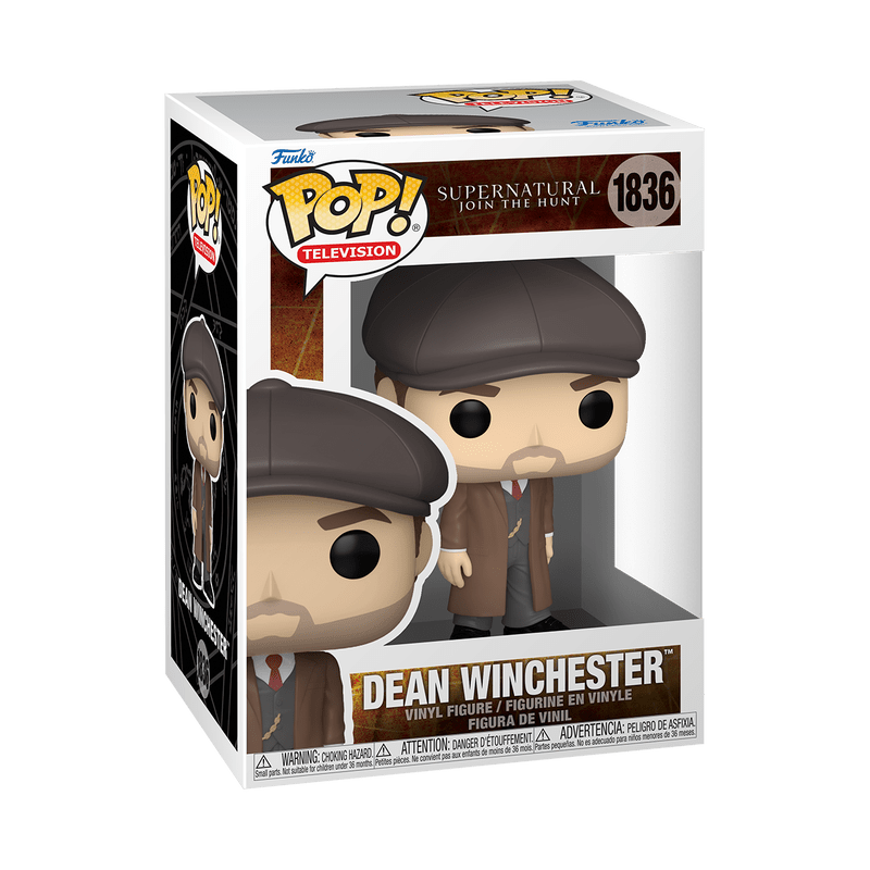 Funko Pop! vinyl figure packaging of Dean Winchester from Supernatural