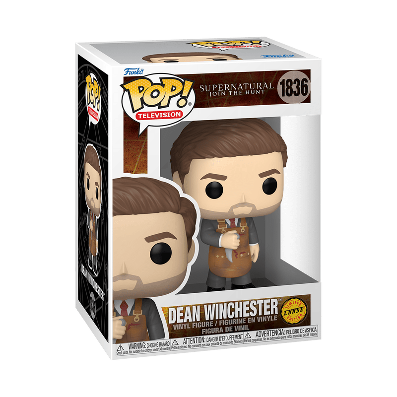 Funko Pop! vinyl figure packaging of Dean Winchester from Supernatural