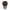 A stylized, chibi-like robot figure centered on a plain white background. The figure has a large black helmet-like head with a bright red visor, gray arms and legs, and a gold chest panel with red accents.
