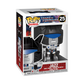 Funko Pop! Retro Toys Transformers: The Last Frontier Jazz vinyl figure in its original window box packaging, featuring a white and blue robot design.