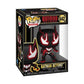 Funko Pop! Heroes packaging of Batman Beyond figure with red and black design.