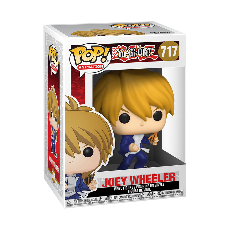 Funko Pop! Animation vinyl figure of Joey Wheeler from Attack on Titan, number 717, in its original window box packaging.