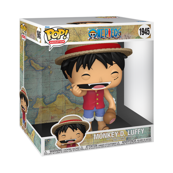 One Piece Monkey D Luffy with Meat jumbo Funko POP figure number 1945
