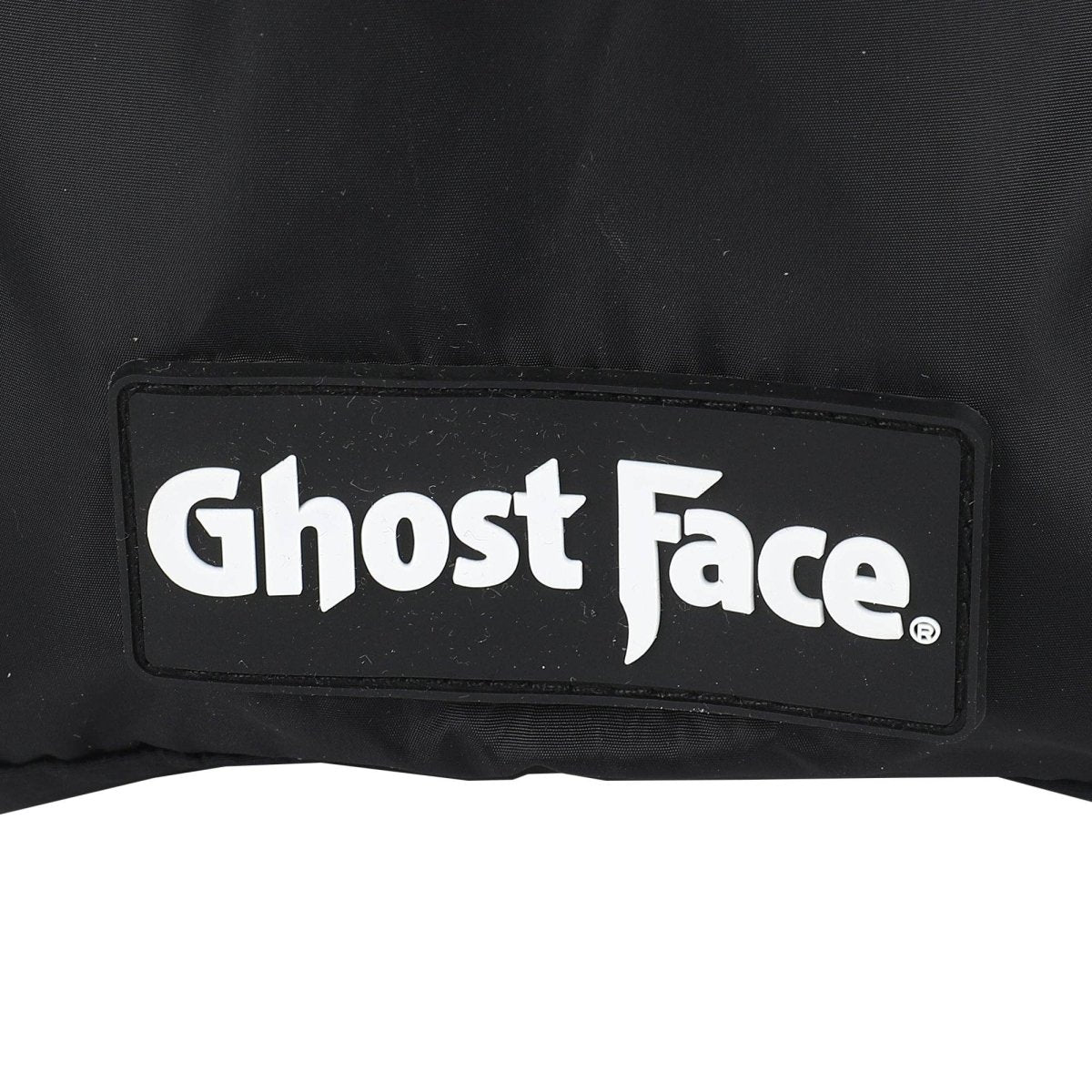 Black cap with 'Ghost Face' logo on a white background