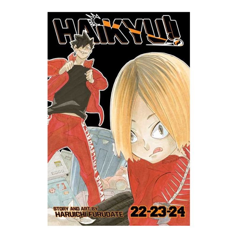 Haikyu!! (3-in-1 Edition), Vol. 8 by Haruichi Furudate