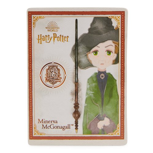 Harry Potter Wizarding World Spellbinding Professor McGonagall 12-Inch Wand - Leo's Treasure Box