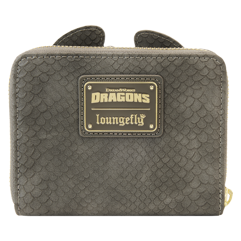 Loungefly How to Train Your Dragon Toothless Cosplay Zip Around Wallet