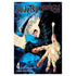 Jujutsu Kaisen Volume 4 manga book cover featuring a dramatic illustration of a pale blue-haired character reaching forward with a blood-stained hand, set against a dark blue and black background. The title &