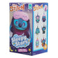 Disney Stitch 'Sleepy Stars' vinyl plush toy packaging box, featuring a large illustration of Stitch wearing a pink sleep mask and showing six different character keychain designs on the side panel.