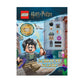 LEGO Harry Potter packaging with character and magical items on a white background
