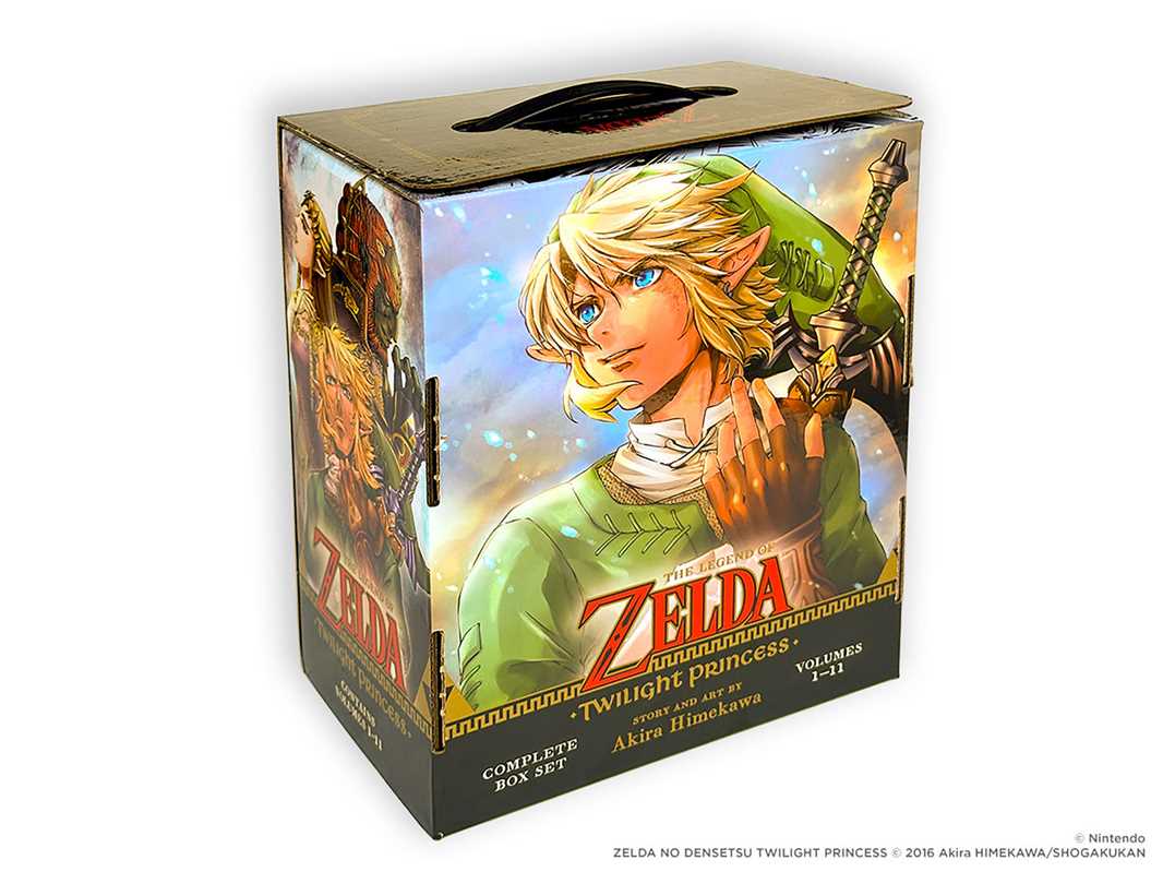 Collection box for 'The Legend of Zelda: Twilight Princess' on a white background