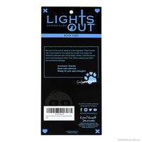 Package of 'Lights Out' book tabs by Navessa Allen on a white background