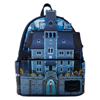 Loungefly Wednesday Nevermore Academy Castle Glow Mini Backpack - Leo's Treasure Box