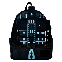 Loungefly Wednesday Nevermore Academy Castle Glow Mini Backpack - Leo's Treasure Box