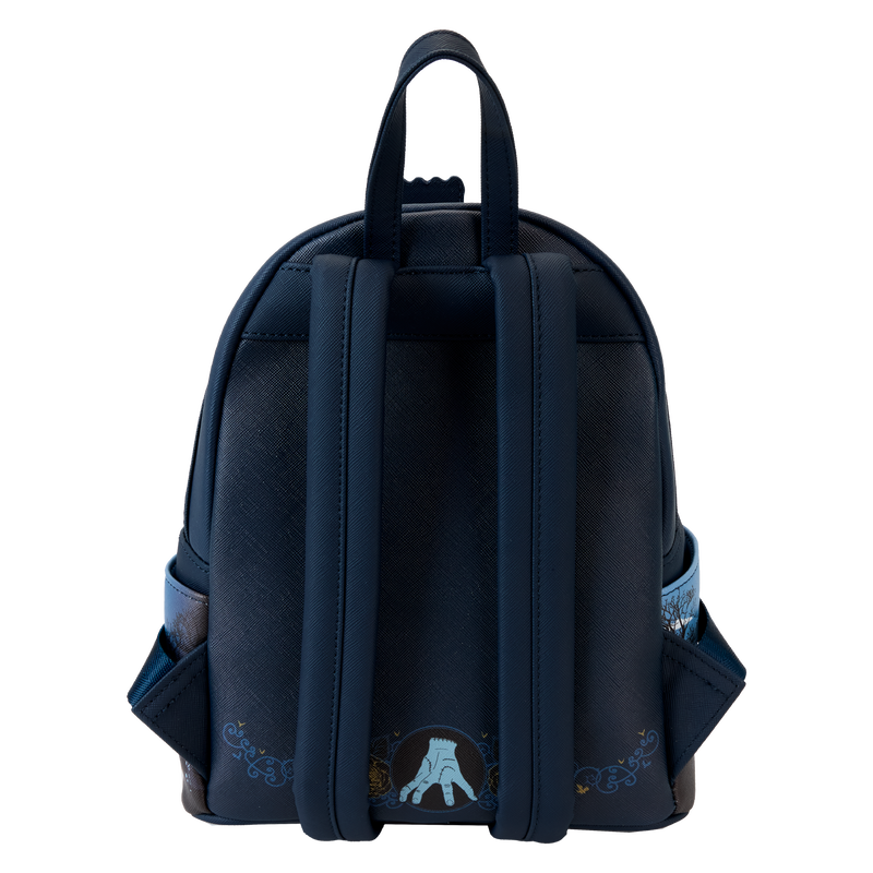 Longefly Wednesday Nevermore Academy Castle Glow Mini Backpack