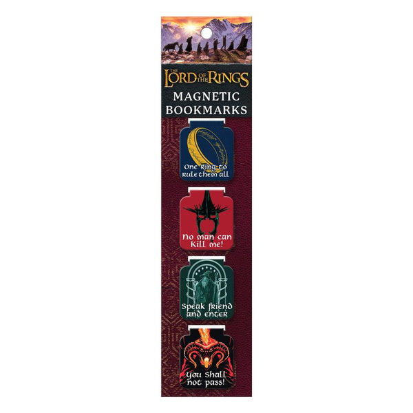 Lord of the Rings Magnetic Bookmark Set - Leo's Treasure Box