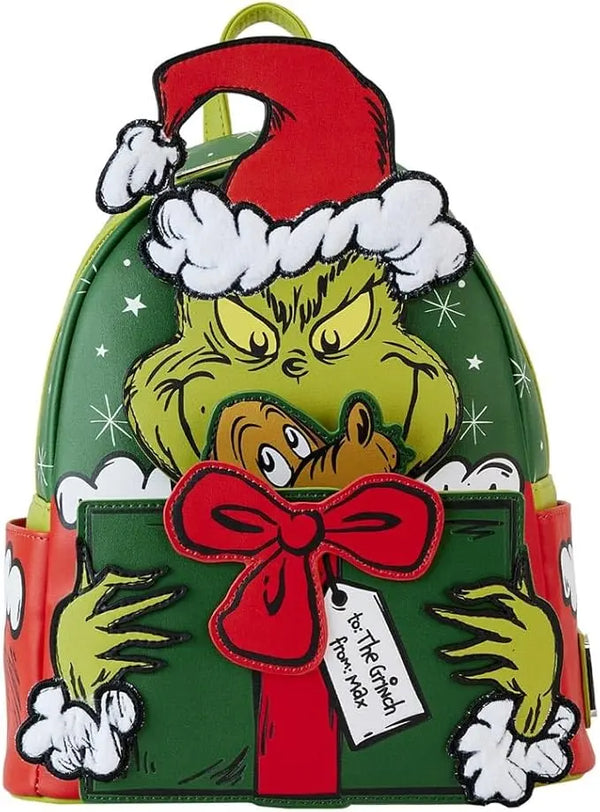 Loungefly Dr. Seuss' How the Grinch Stole Christmas! Santa Cosplay Mini Backpack Loungefly