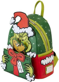 Loungefly Dr. Seuss' How the Grinch Stole Christmas! Santa Cosplay Mini Backpack Loungefly