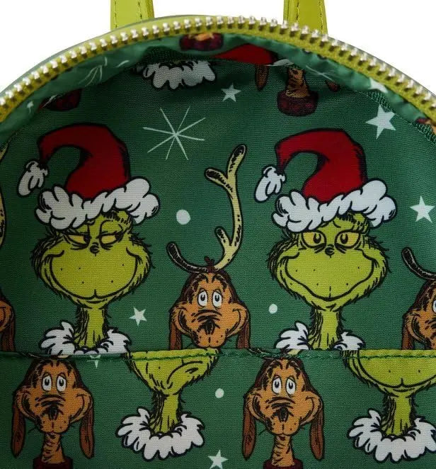 Loungefly Dr. Seuss' How the Grinch Stole Christmas! Santa Cosplay Mini Backpack Loungefly