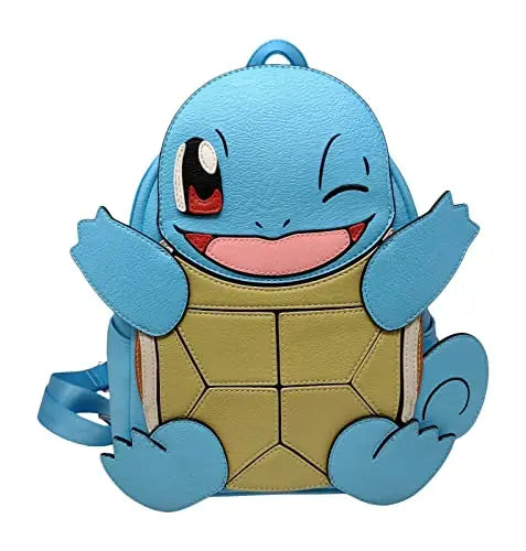 Loungefly Pokemon Squirtle Updated Cosplay Womens Double Strap Shoulder Mini Backpack Loungefly