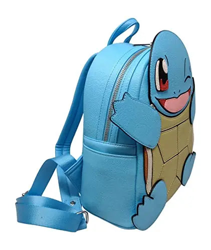 Loungefly Pokemon Squirtle Updated Cosplay Womens Double Strap Shoulder Mini Backpack Loungefly