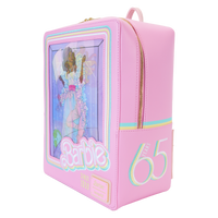 Loungefly Barbie 65th Anniversary Doll Box Triple Lenticular Mini Backpack