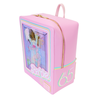 Loungefly Barbie 65th Anniversary Doll Box Triple Lenticular Mini Backpack - Leo's Treasure Box