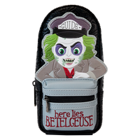 Loungefly Beetlejuice Here Lies Betelgeuse Tour Guide Mini Backpack Pencil Case - Leo's Treasure Box